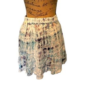 Tie-dye Mini Skirt